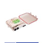 8 Port Fiber Optic Distribution Box LC/SC Fiber Termination Box Wall Mount