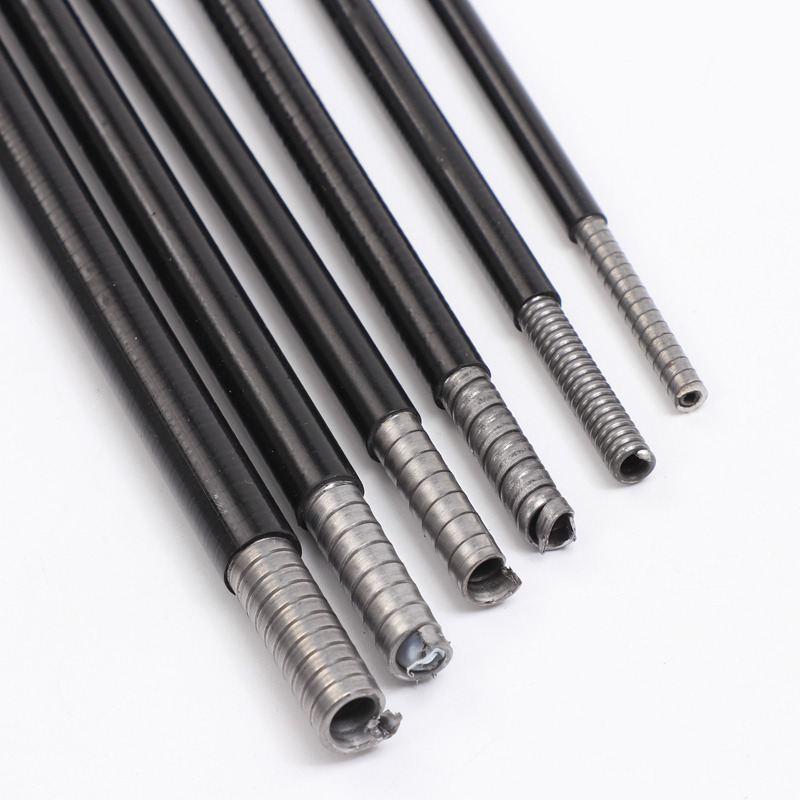 Custom 6mm Bike Cables Material 9mm New Trend Oute Casing White 9mm 1p High Carbon Steel Black Conduit