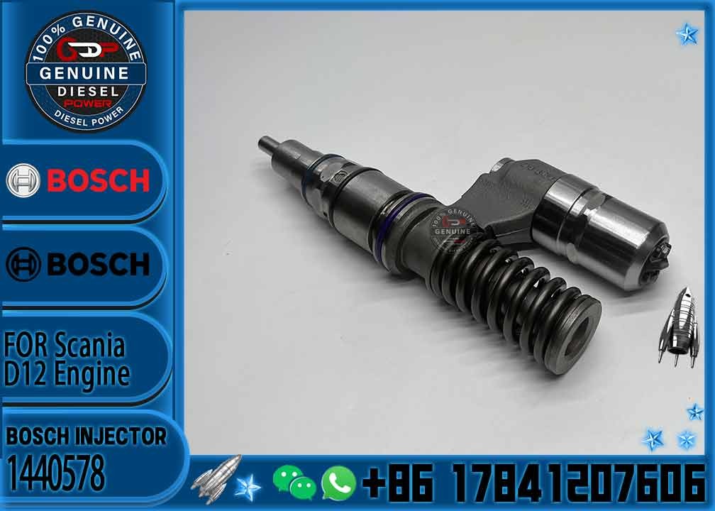 SCANlA D12 engine fuel injector 1440579 1409193 1421380 1440578