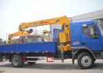 6.3T Durable Heavy Things Lifting Telescopic Boom Truck Mounted Crane