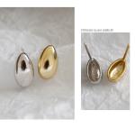 Lanciashow 925 Sterling Silver Jewelry High Polished Teardrop Earrings Stud