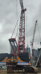 Quality Used 400 Ton Crawler Crane Telescopic Crawler Crane 2021 Model SANY SCC4000A-2 wholesale