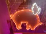 AC100V RoHS Acrylic Custom Neon Signs Mencave Halloween 50000hrs Cuttable