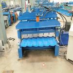 V1100 Cold Roll Roof Tile Roll Forming Machine 3d Cutting 1 Year Warranty