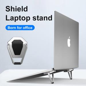 Quality 3.5cm Width Zinc Alloy Invisible Mini Portable Laptop Stand wholesale