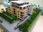 CNC Laser Cut Architectural Model , Commercial Small Scale Building Models