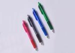 Tansparent simple Plastic click Ball Point Pen with logo for promotion