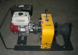 Quality 8 Tons Gasoline Engine Powered Winch Equipment With ISO 9001:2008 Certificate wholesale