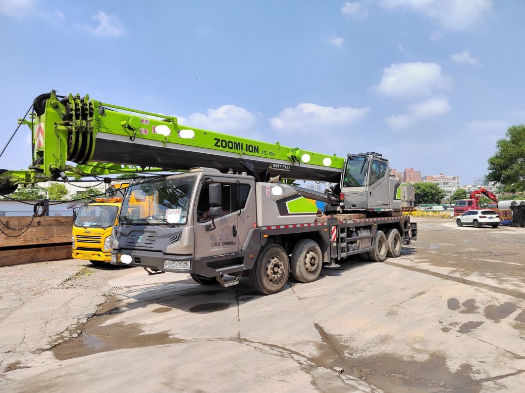 Used Engineering Construction Machinery Zoomllion Truck Crane of 35ton