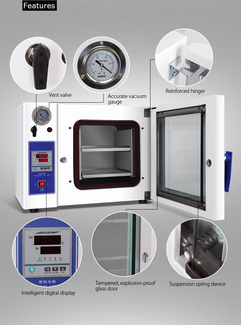 20L Blast Drying Oven Benchtop Heating Oven Laboratory Medicine