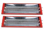 2000W Double Tube Infrared Heater for Car Body Paint Drying Infrared Curing