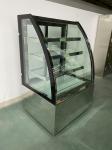 Convenient Store Bakery Display Refrigerator With Triple Glass Shelves