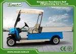 Blue Electric Utility Golf Cart Hotel Buggy Car For 2 Person Battery Operated CE