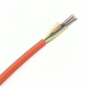 Quality Distribution Tight Buffer 12 Core Multimode Fiber Optic Cable wholesale