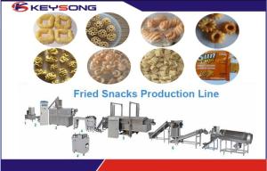 Quality Fried Bugles Snack Food Processing Equipment , Snack Food Extruder Machine wholesale