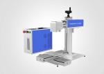 10W 30W 60W Fiber Laser Marker Machine 0.5mm Marking Depth For Plastic / Jewelry