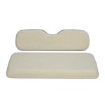 Universal Buff Golf Cart Rear Seat Replacement Cushions PU Material For Club Car