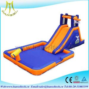 Quality Hansel 2017 hot selling commercial PVC outdoor inflatable play area bounce house for sale wholesale