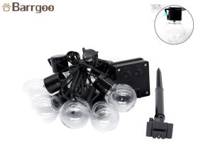 Quality 3.5M 10 LED Solar Bulbs String Lights Waterproof Clear Bulb For Garland Celebration wholesale
