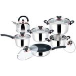 Quality Restaurants Cookware Set Non Stick Stainless 12pcs Cookware Set