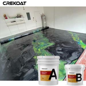 Quality Residential Metallic Floor Coating Long Lasting Resistance To Wear wholesale
