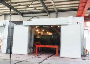 Quality Baking Booth For Tank Military Painting Line Full Down Draft Paint Production Line wholesale