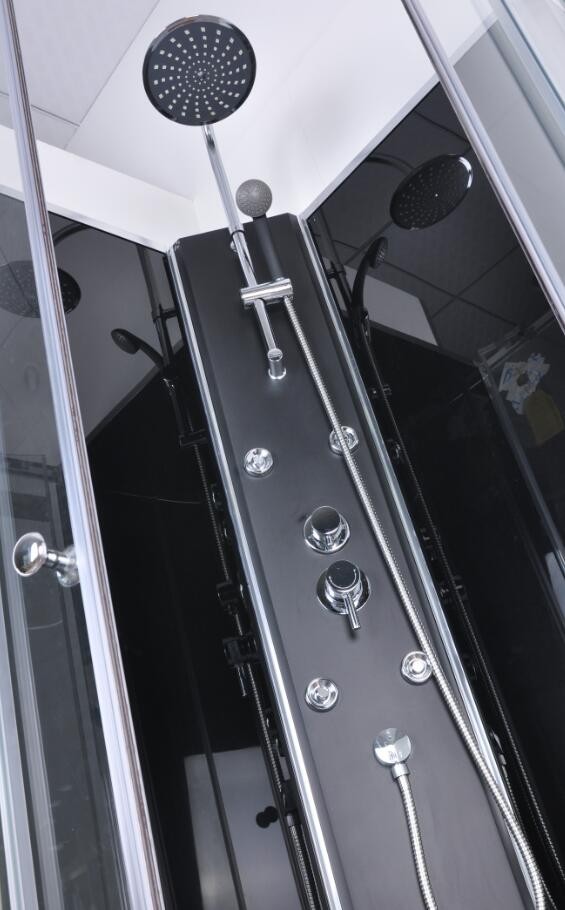 850 X 850 Bathroom Quadrant Shower Cubicles Transparent Tempered Glass Materials