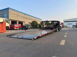 Quality 8 Tons Roll Off Full Landing Flatbed Tow Truck Wrecker Body Safely wholesale