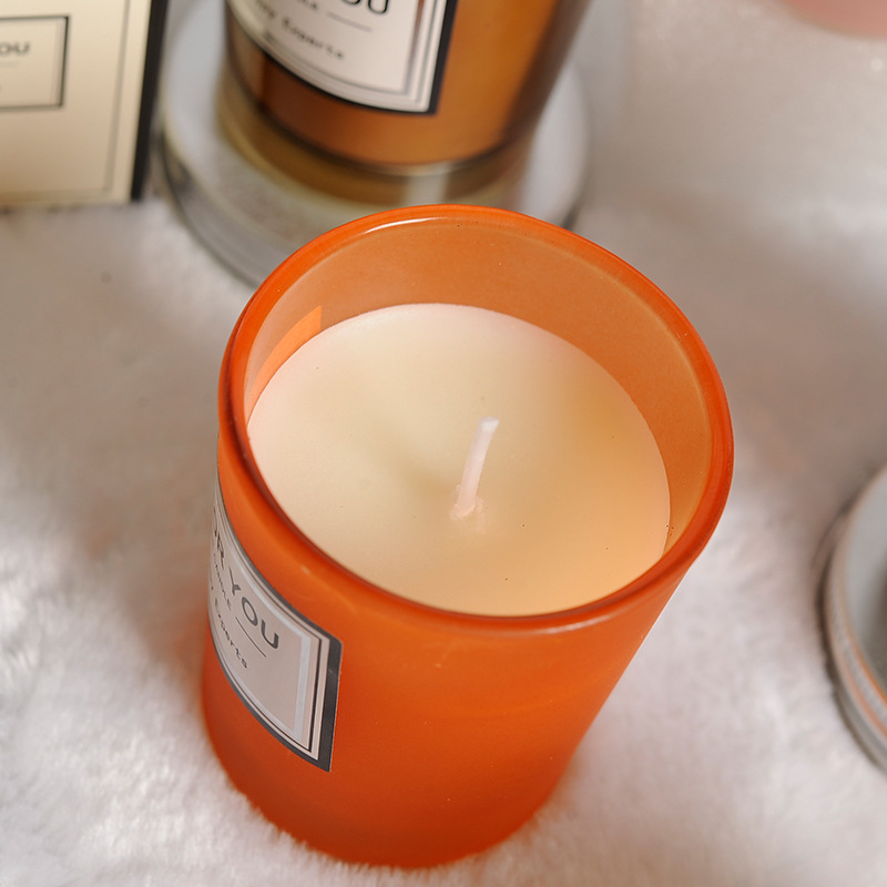 ODM Eco Friendly Scented Candles , 80mm Long Lasting Fragrance Candles