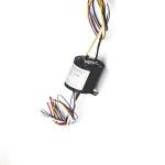 IP65 Waterproof 10mm Through Bore Slip Ring For Canned Equipment
