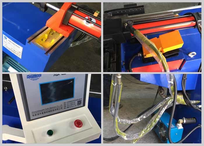 Bumper Manufacturing Steel Pipe Bender , DW38NC Mandrel Exhaust Pipe Bender