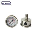 Silicone / Glycerine Liquid Filled Pressure Gauge 0-600bar Aseismic