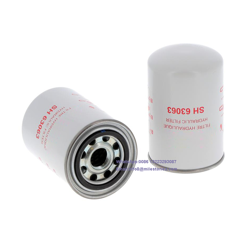 SH63063 Construction machinery hydraulic oil filter SH63063