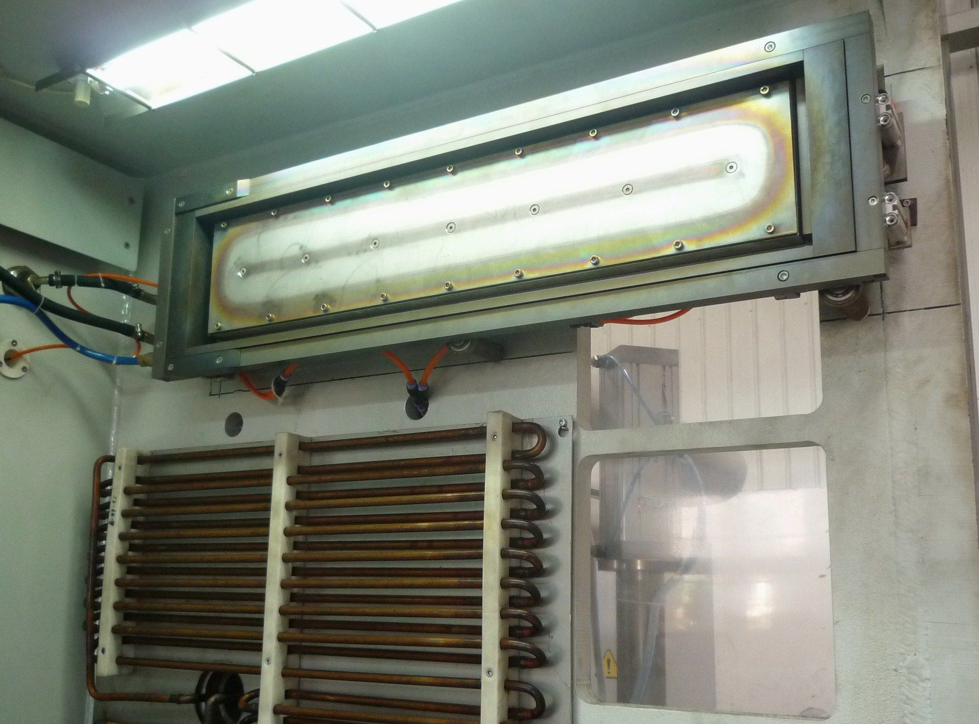 0.1 Microns 76mm Metal Coating Equipment , Aluminium Coating Machine