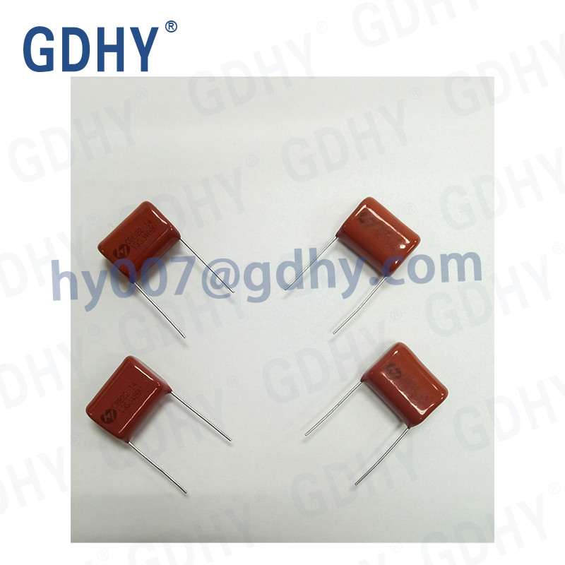 CBB22 1.3μF 400VDC Polypropylene Film Capacitor Pitch 20±0.5mm