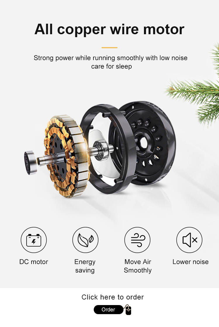 Antique Style LED Ceiling Fan High Speed White Retractable Blades with Remote Control
