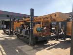 Crawler Type Hydraulic Water Well Drilling Rig Machine 300m Depth
