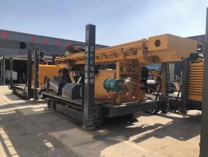 Quality Crawler Type Hydraulic Water Well Drilling Rig Machine 300m Depth wholesale