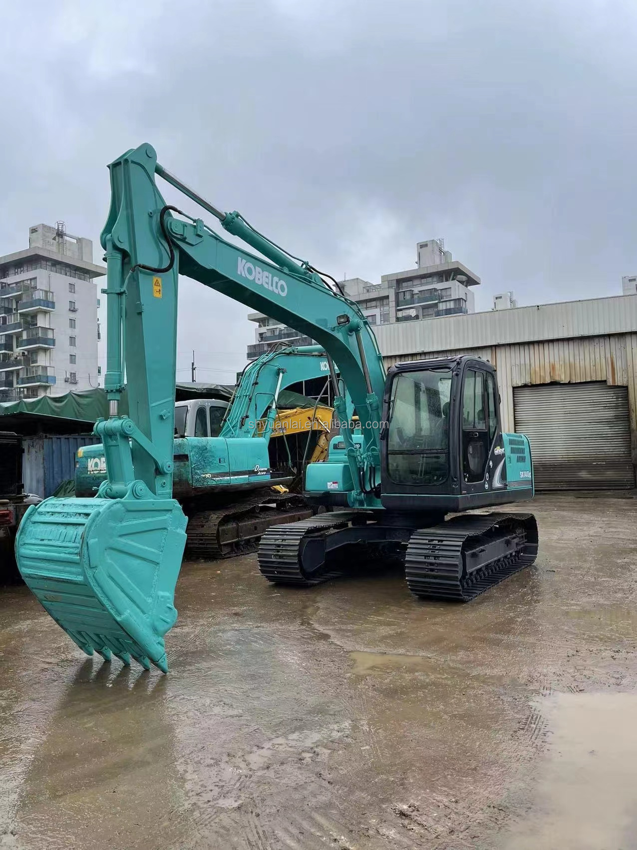Hydraulic Cylinder Second Hand Shensteel SK140 Excavator With Durable Steel