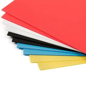 Quality Polypropylene Corflute Sheet Recycled Lightweight Customized Corrugated Plastic wholesale