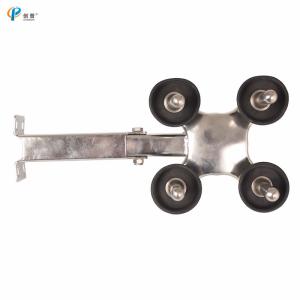 Quality Ss304 Jetter Tray 38mm / 50mm Stainless Steel Nozzle With Leather Pad wholesale