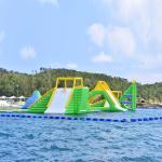 Giant Inflatable Aqua Park Sports Equipment / Inflatable Water Park Games For