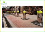 Waterproof Automatic Traffic Bollards , Hydraulic Security Bollards 3-4S Lifting