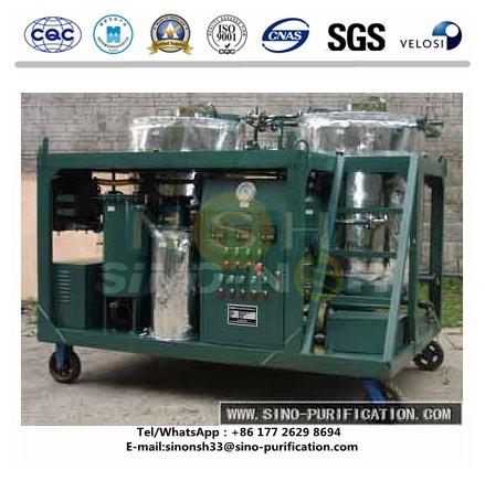 Cheap 2000L / H Oil Water Separator 81 KW Used Oil Regeneration System for sale