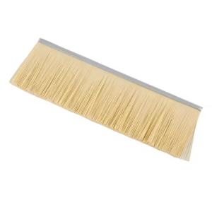 Quality Custom Sizes Galvanized Channel Sanding Tampico Sisal Strip Brushes For Polishing wholesale