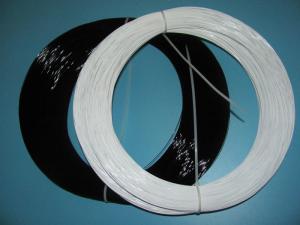 Quality Steel Black Vinyl Nylon Coated Wire Rope Flat Oval Agriculture wholesale