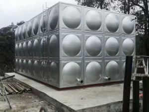 Quality Insulated Polished Stainless Steel Water Tanks 1.0MPa 0.6MPa For Outdoor wholesale