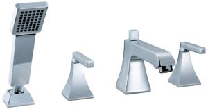 Quality Two Handle Brass Bathroom Sink Faucets wholesale