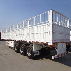 Quality Sideboard Livestock 40 Foot CIMC Triple Axle Semi Trailer wholesale