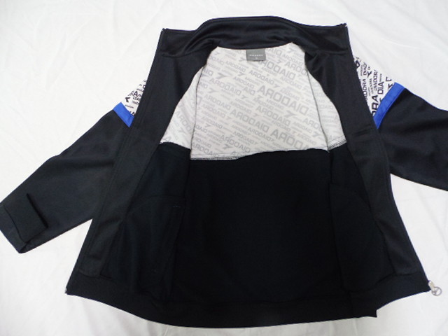 Twisted Knitting Brushed Inside 260gsm Mens Zipper Jacket Black